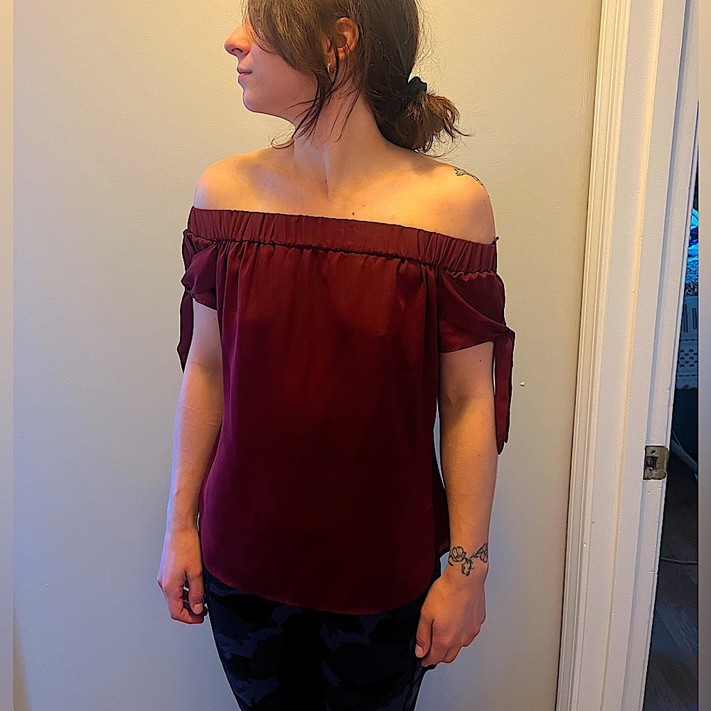 Express off the shoulder blouse